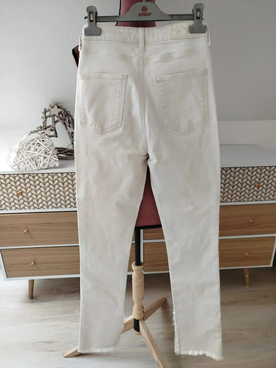 👖Superbe witte jeans Dames Zara maat S / 36 – photo 2